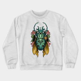 scarab beetle Crewneck Sweatshirt